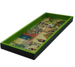 Ξύλινο δισκάκι comic