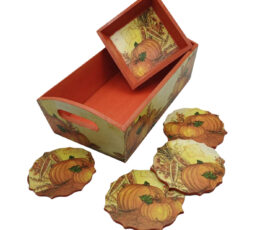 Σετ κουζίνας ξύλινο "Pumkins"