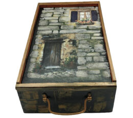 Κουτί - συρτάρι "Σπίτι στο χωριό"