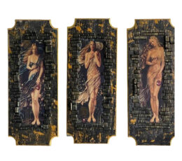 Xειροποίητα κάδρα -Τρίπτυχο