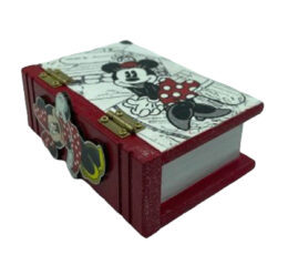 Ξύλινο κουτί-βιβλίο "Μinnie"